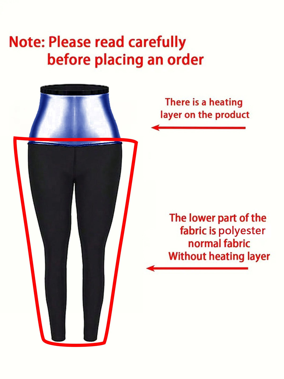 Sauna Sweat Pants For Women, High Waist Compression Workout Leggings, Thermo Waist Trainer Body Shaper For Gym Yoga Weight Loss