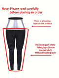 Sauna Sweat Pants For Women, High Waist Compression Workout Leggings, Thermo Waist Trainer Body Shaper For Gym Yoga Weight Loss