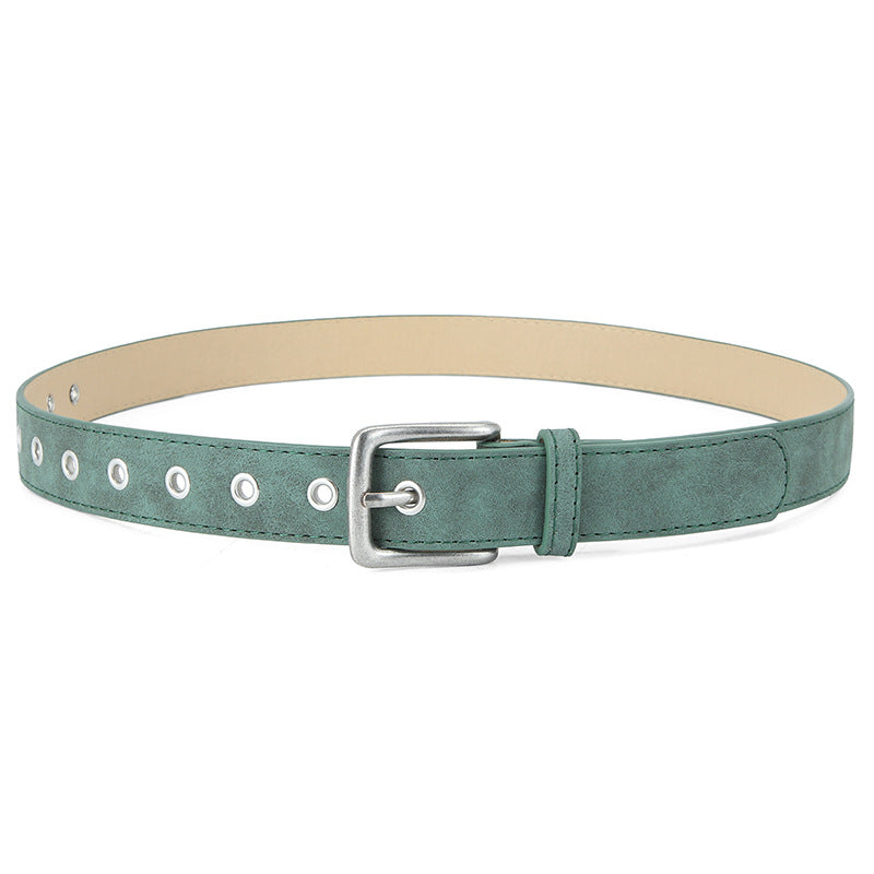 Matte-texture Wear-resistant Pin-buckle Womens Belt