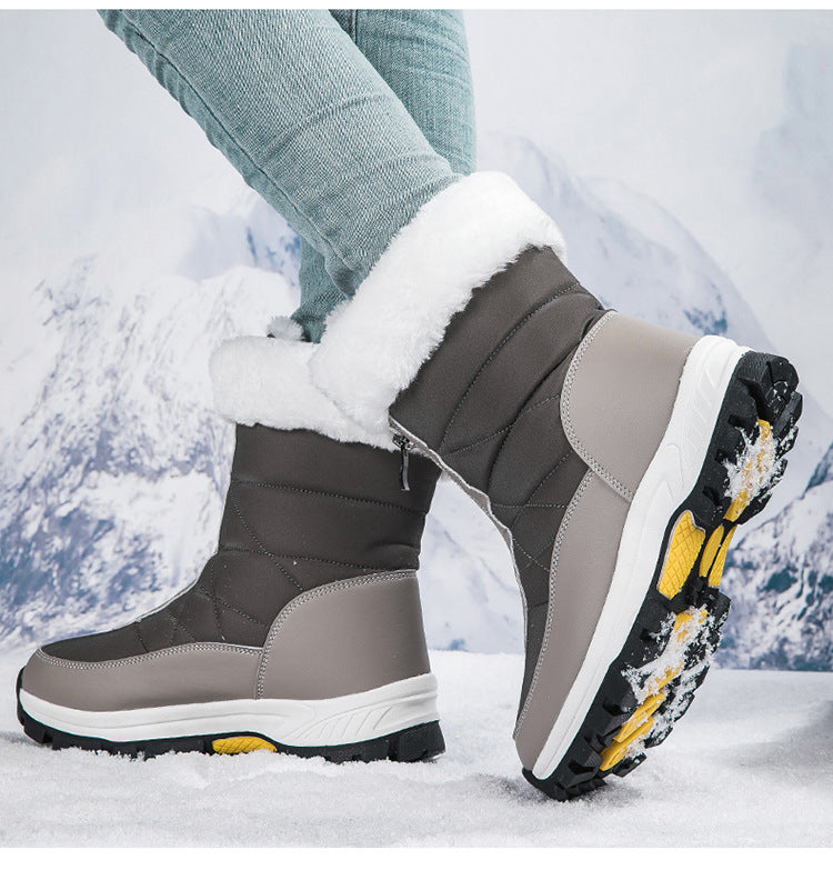 Winter Snow Boots Women's High-top Outdoor Sports Cotton Shoes