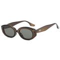 Vintage Oval Sunglasses Women Fashion Retro Female Sun Glasses New Trendy Luxury Brand Designer UV400 Lady Shades Eyewear