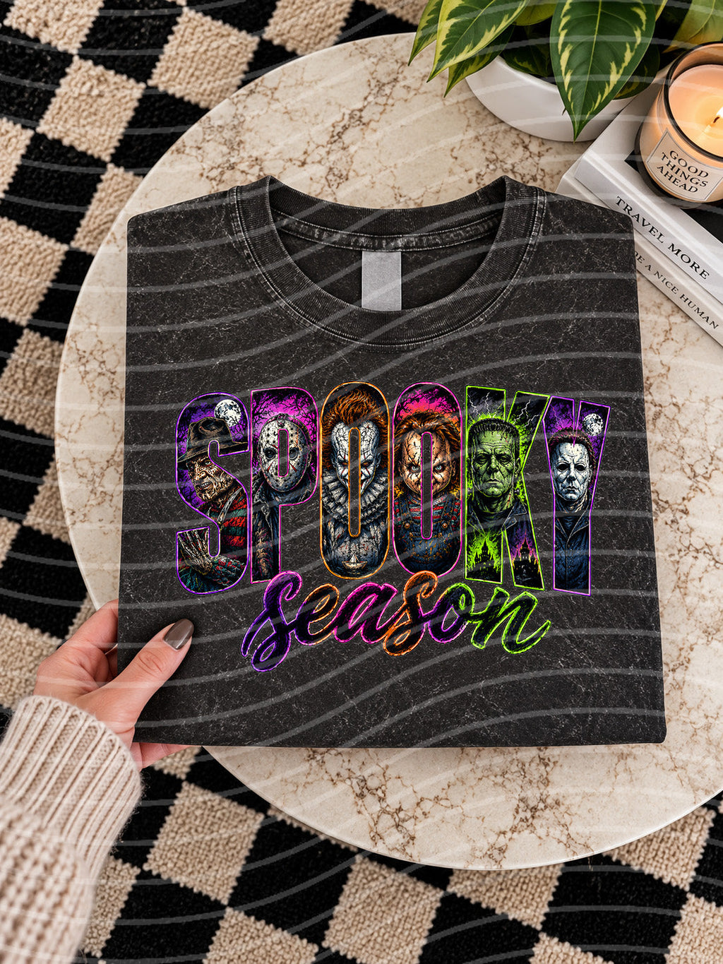 Horror Spooky Season Graphic Tee