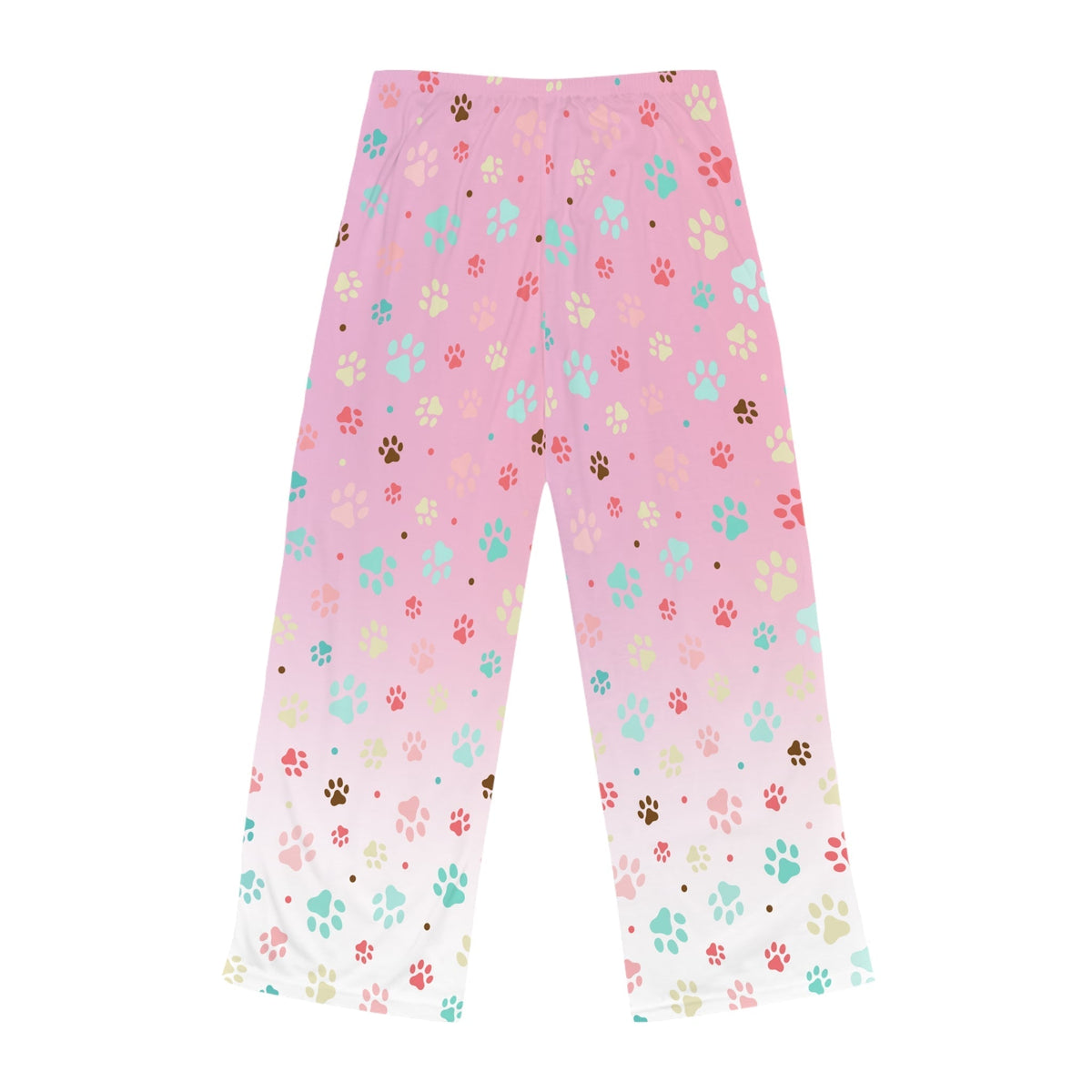 Cute Paw Print Women's Pajama Pants - Cozy & Comfortable